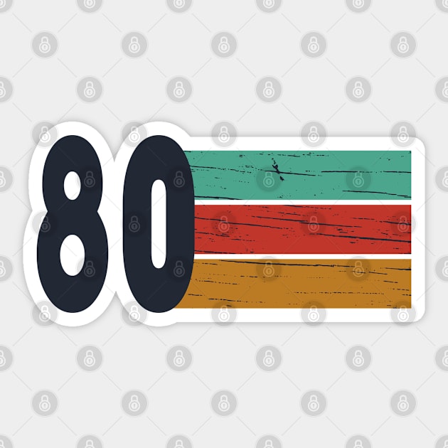 vintage 1980 birthday Sticker by omitay